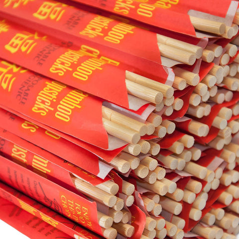Royal Premium bamboo chopsticks bag of 100 ready for events