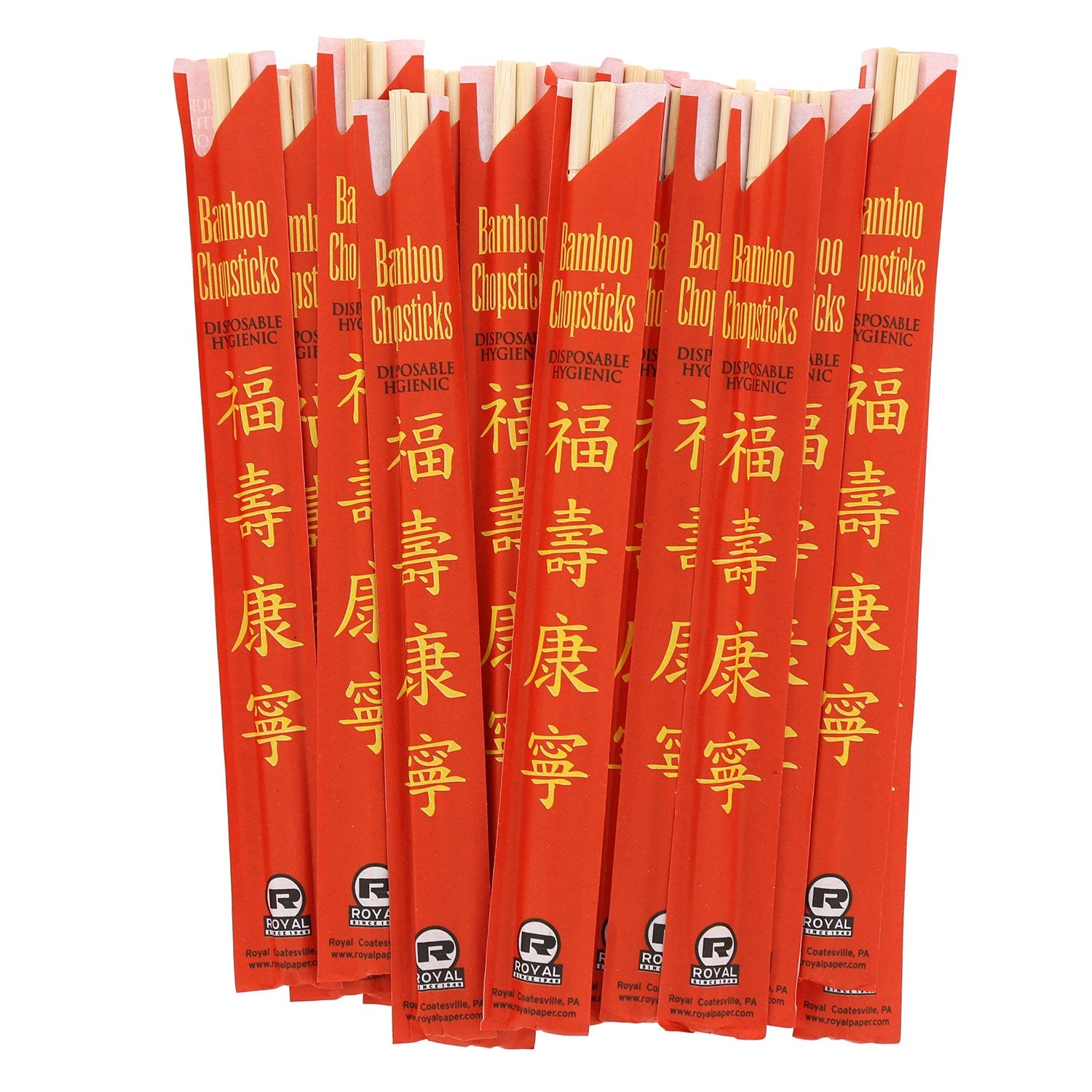 Royal Premium bamboo chopsticks eco-friendly bamboo biodegradable material