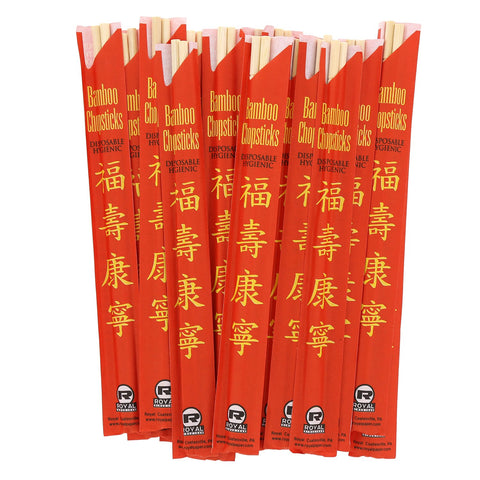 Royal Premium bamboo chopsticks eco-friendly bamboo biodegradable material