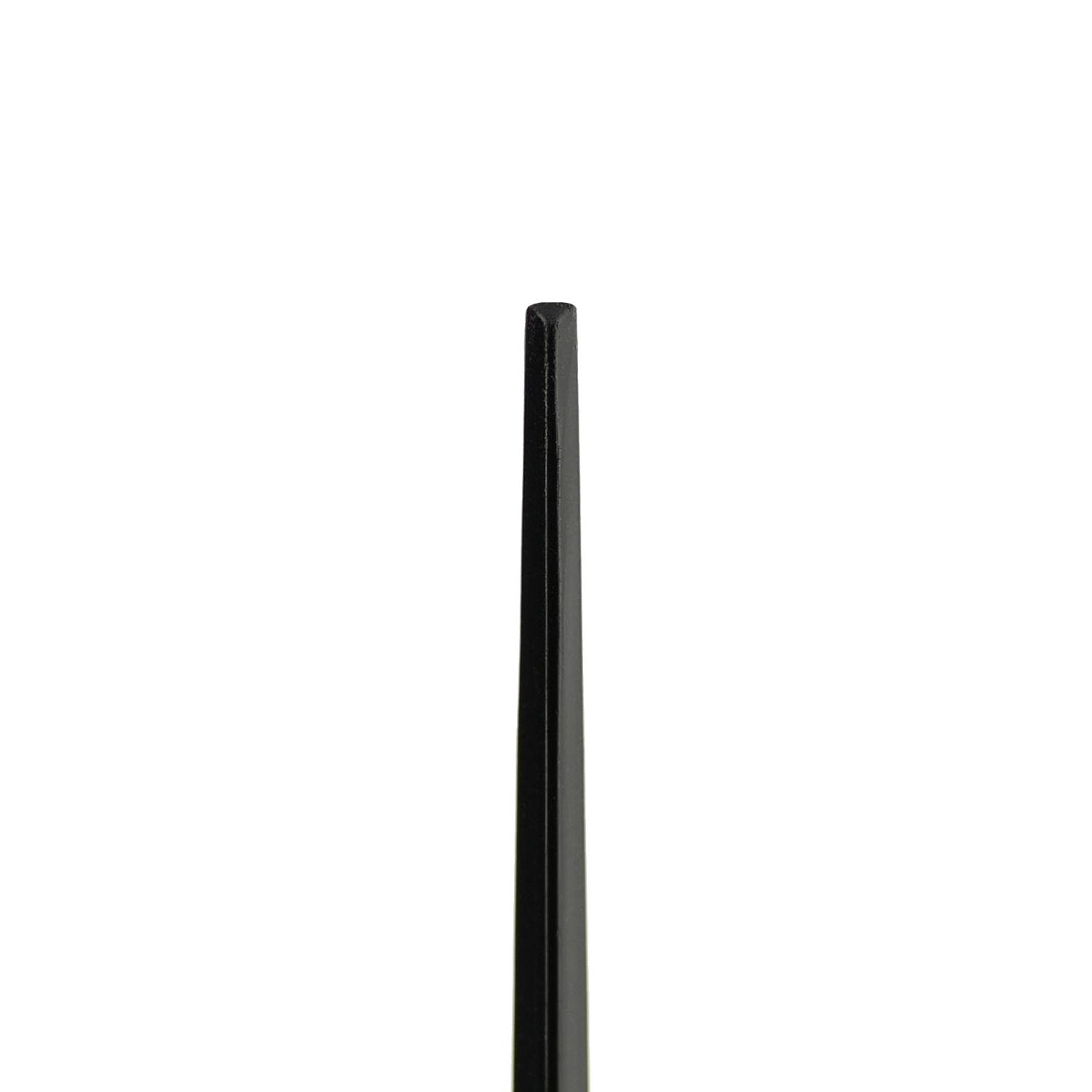 Royal Prism Pick 4-inch black perfect for mini kebabs and appetizers.