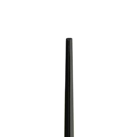 Royal Prism Pick 4-inch black perfect for mini kebabs and appetizers.