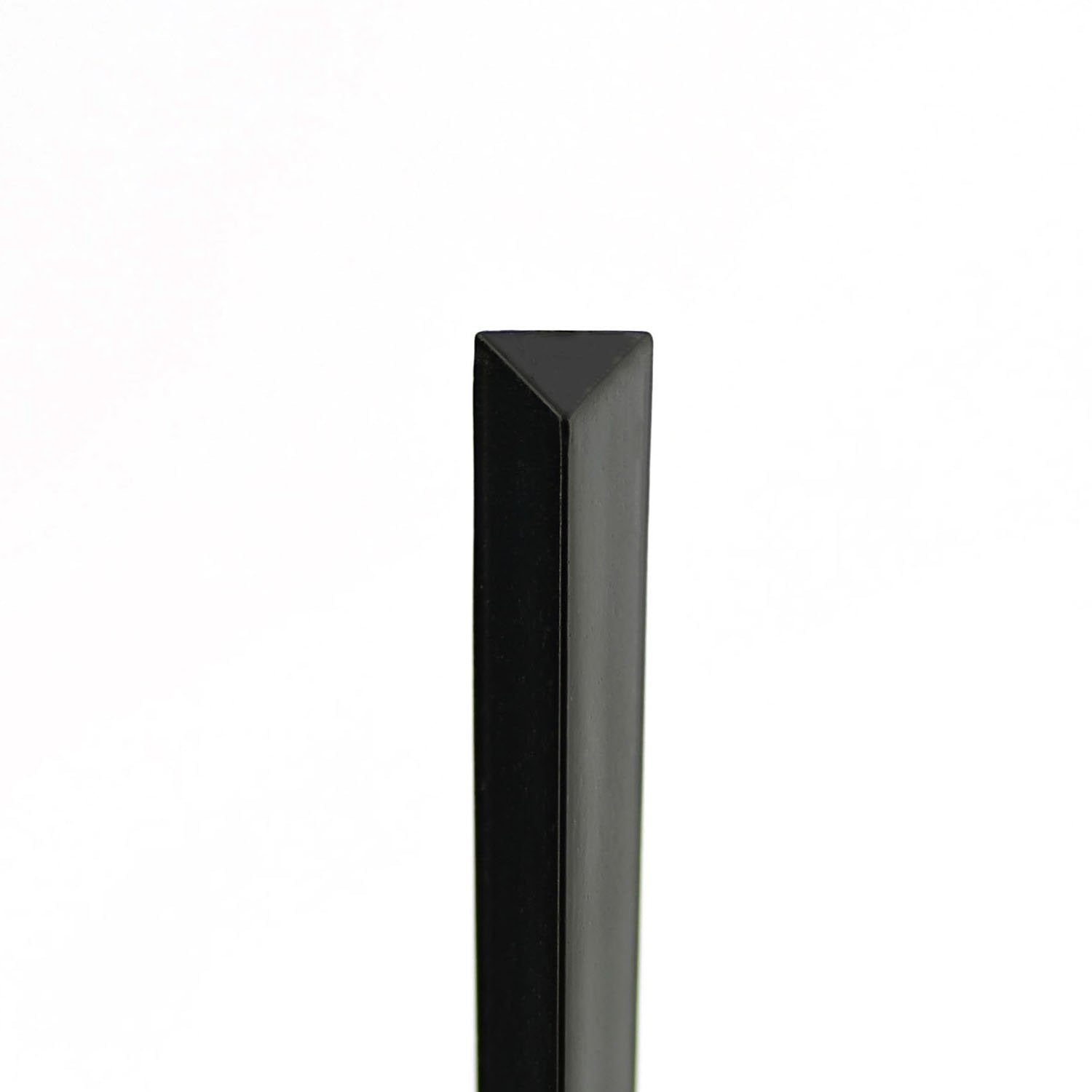 Royal Prism Pick 4-inch black disposable for quick cleanup and reuse.