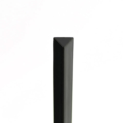 Royal Prism Pick 4-inch black disposable for quick cleanup and reuse.