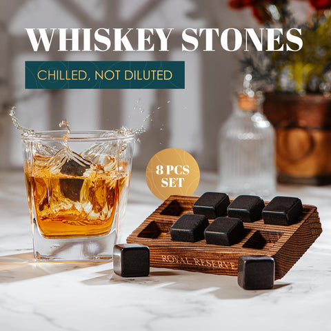 Stones in the freezer tray ready to chill a dram