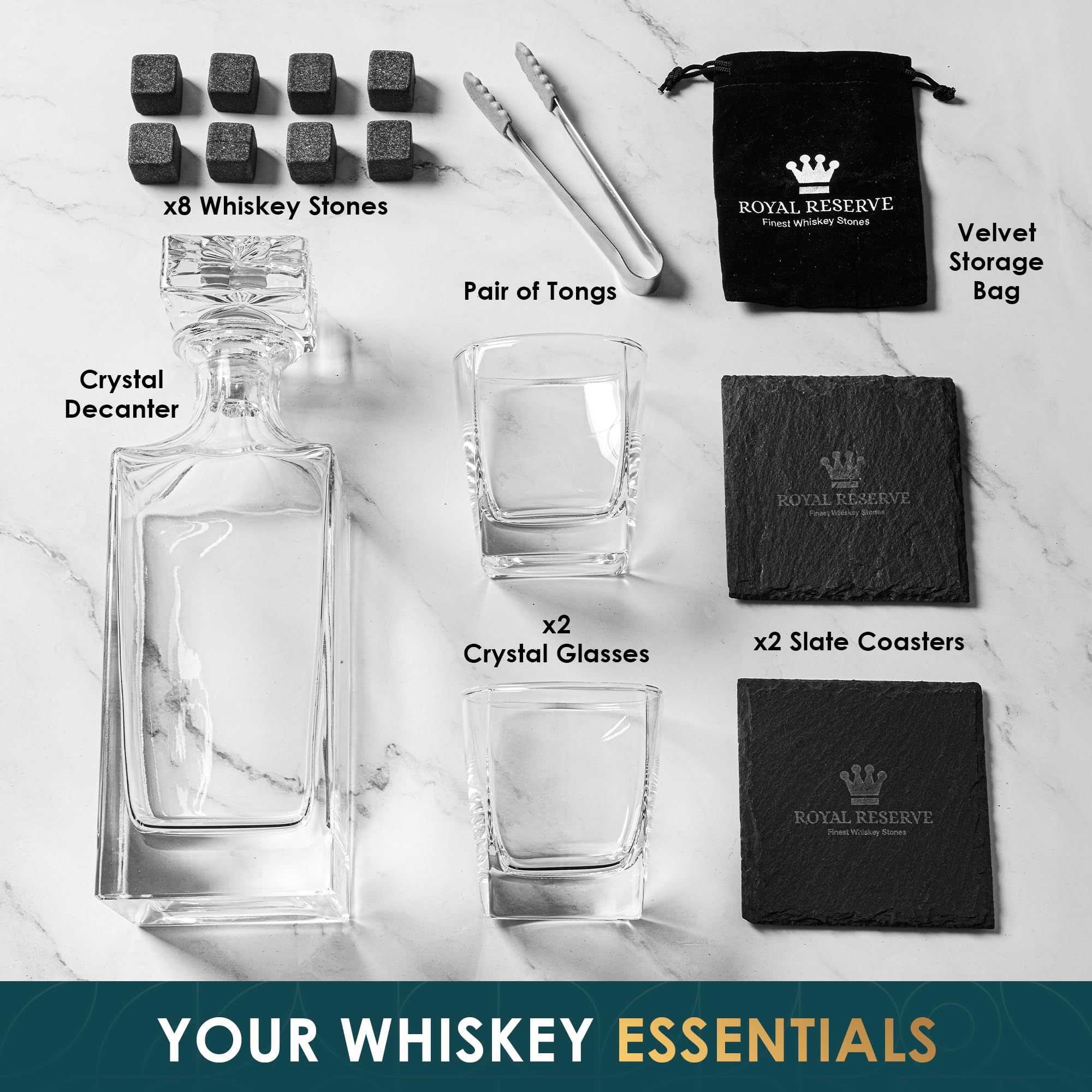 Royal Reserve tasting tong, precise handling for serving ice and garnishes.