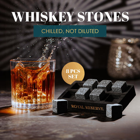 Royal Reserve undiluted chill with granite stones preserving taste