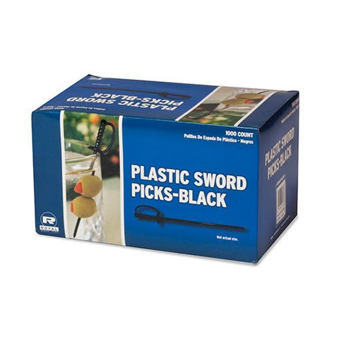 Royal sword picks citrus garnish for tropical drinks and citrus slices