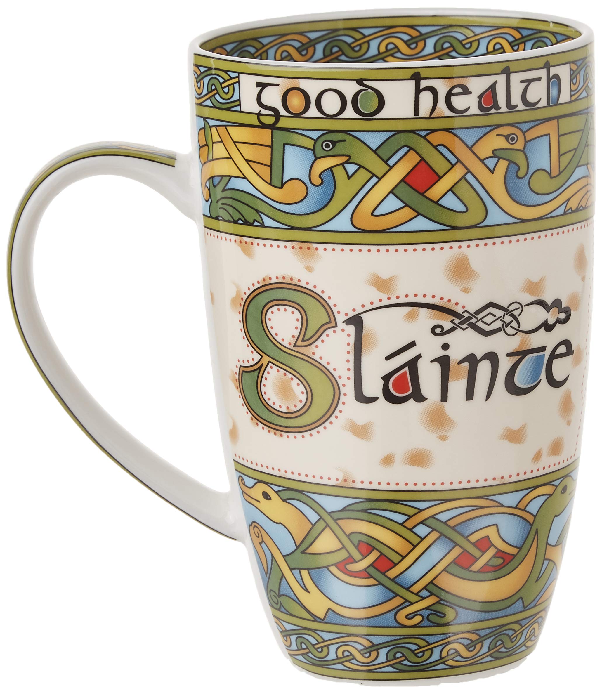 Royal Tara mug highlights knot weave detail for an elegant table setting