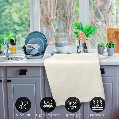 Royale Linens flour sack towels ideal for bread proofing