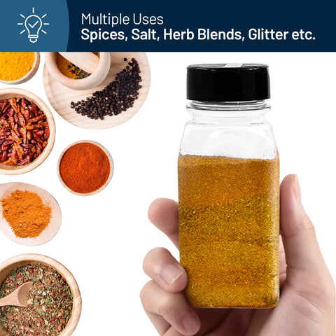 RoyalHouse BPA-free plastic containers for safe spice and herb storage.