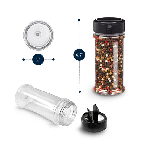 RoyalHouse BPA-free jars provide durable storage for herbs, spices, and powders.