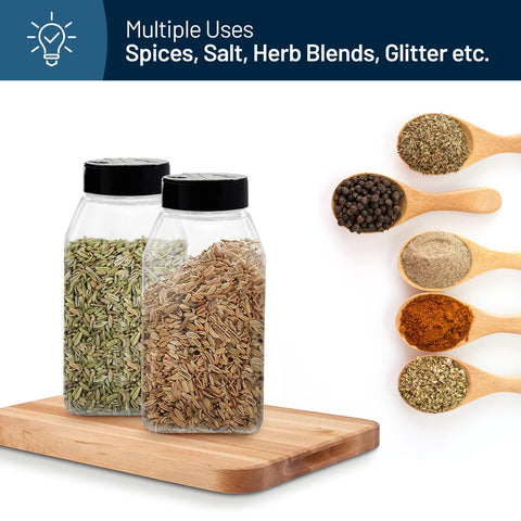RoyalHouse jars feature removable seal to help keep contents fresh.