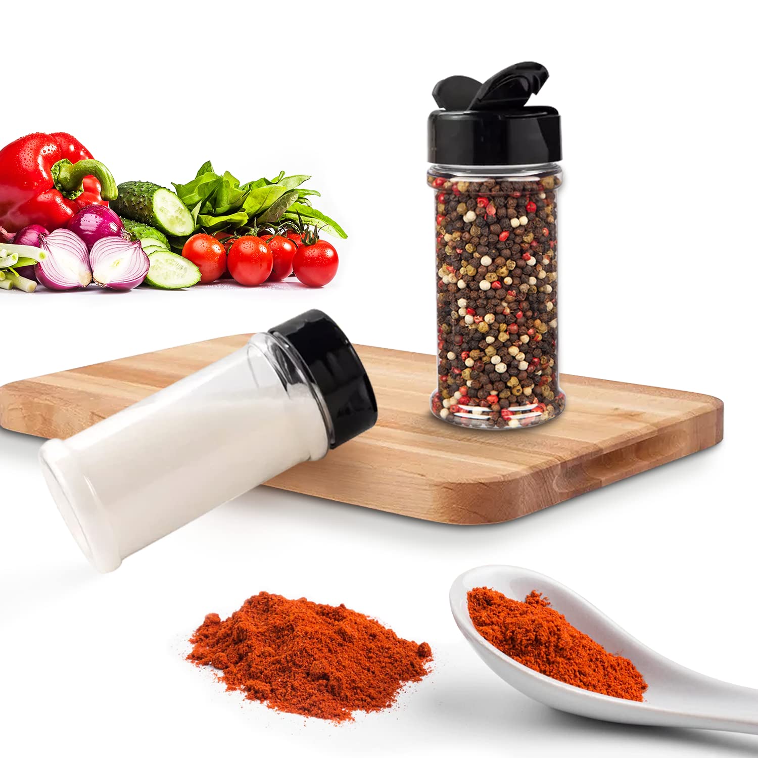 RoyalHouse 5.5 oz jars ideal for daily seasoning tasks in busy kitchens.