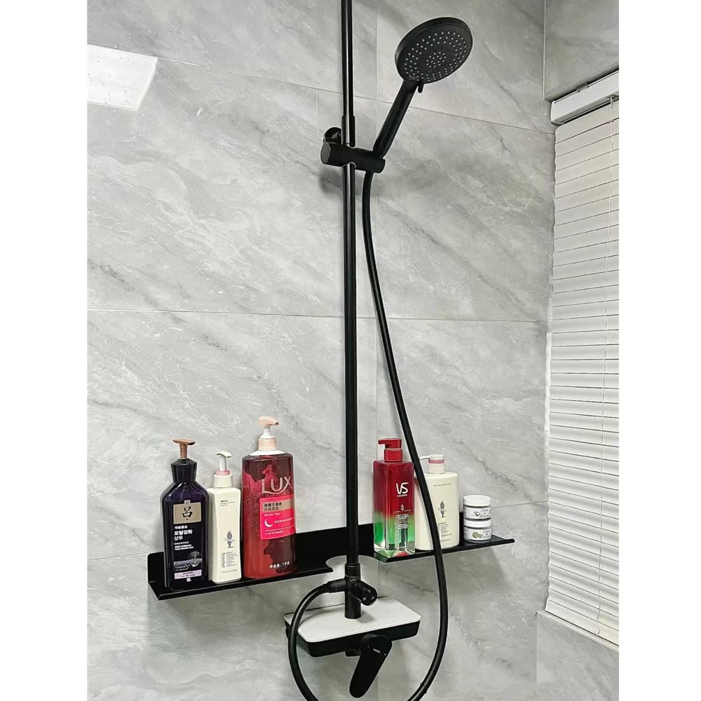 ROYALITA kitchen and bathroom storage rack helps reduce countertop clutter.