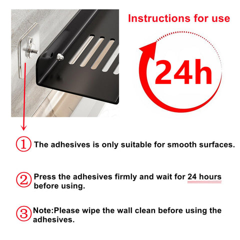 ROYALITA wall-mount option provides sturdy support on non-smooth walls.
