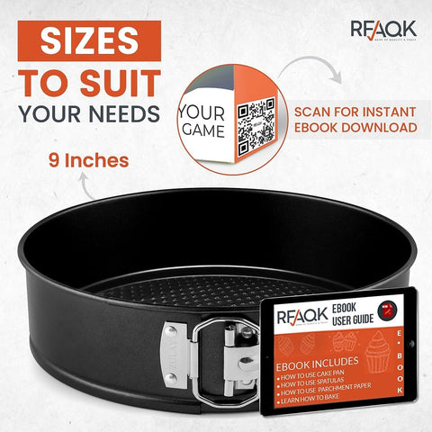 RFAQK 10 parchment paper liners reduce sticking and cleanup