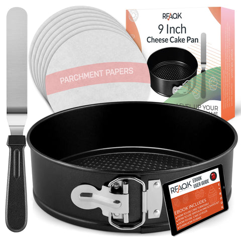 RFAQK nonstick 9 inch springform pan for easy release