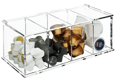 RR RAXMIN coffee capsule holder assembly showing easy setup and organized display