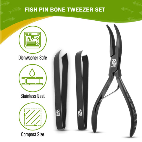 RRAYS trout deboning makes delicate fillets easier to handle