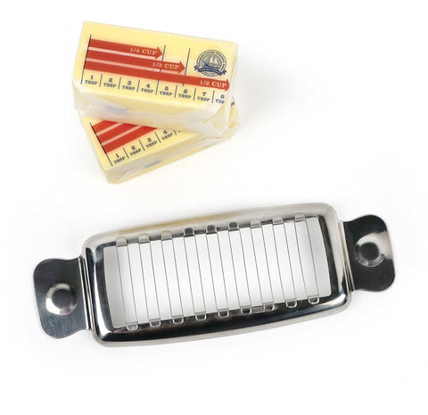 Side profile of RSVP Endurance Butter Slicer emphasizing balanced design