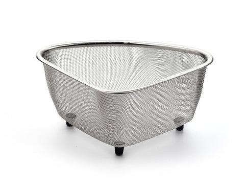 RSVP Endurance in-sink mesh basket for scraps collection and quick rinses