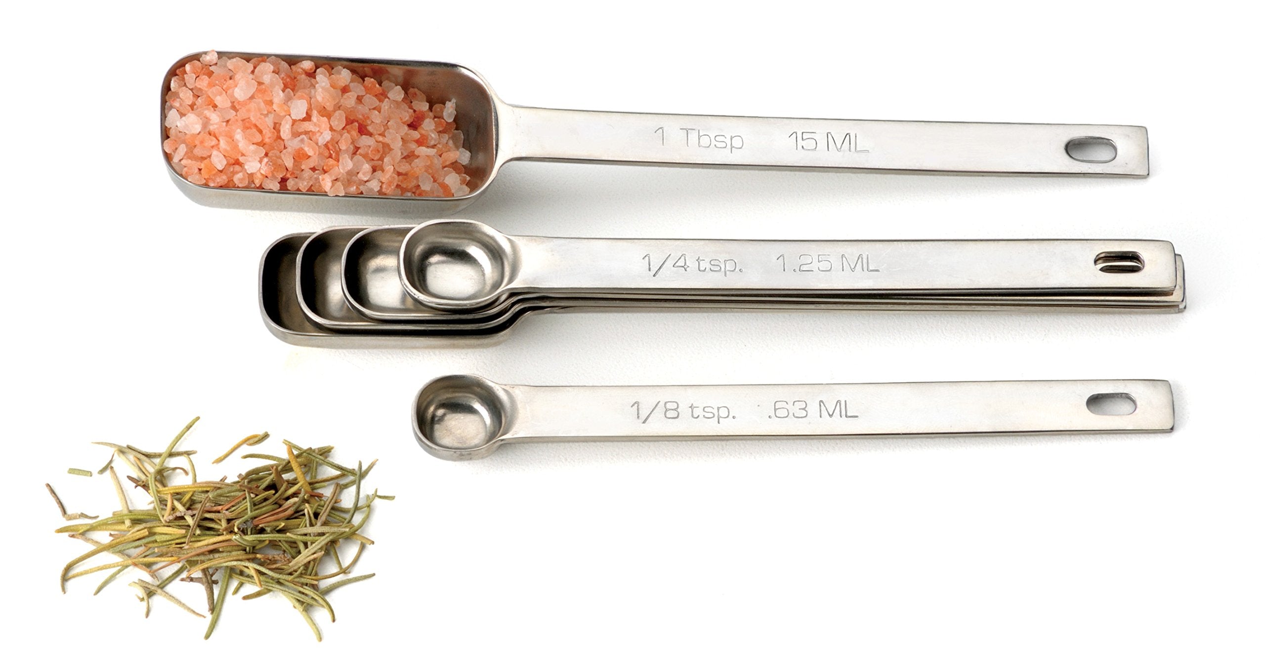 RSVP Endurance set in shiny stainless steel for heavy use