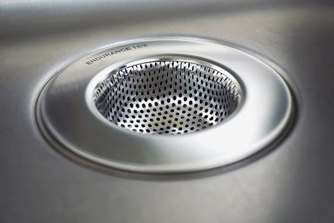 Dishwasher-safe Endurance strainer simplifies cleanup after cooking and washing.