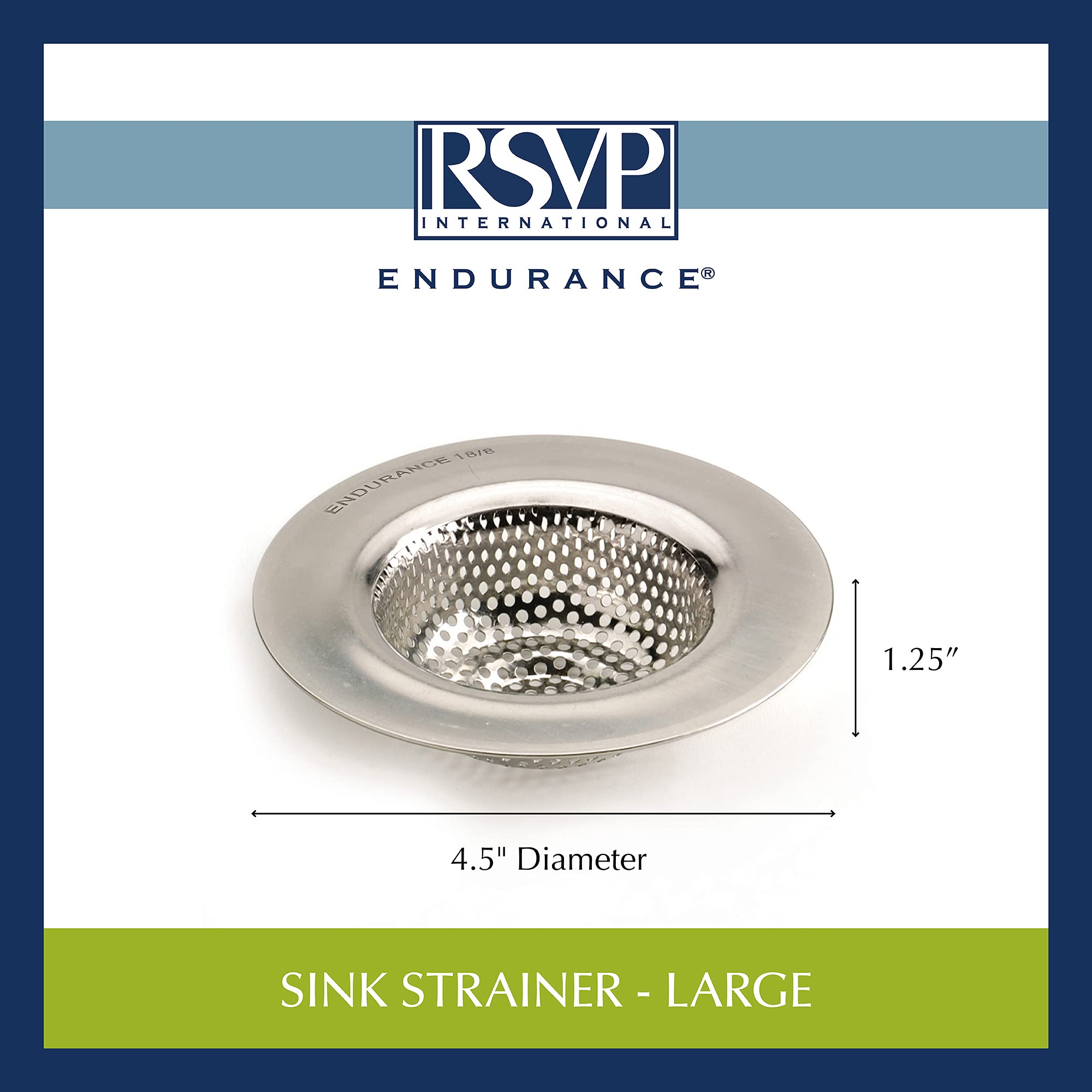 Endurance fits most sink drains and garbage disposals for reliable drainage.