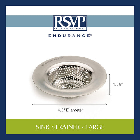 Endurance fits most sink drains and garbage disposals for reliable drainage.