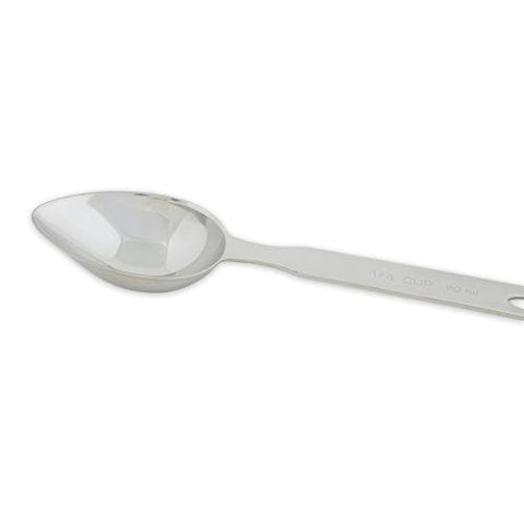 RSVP International Endurance oval scoop with long handle for easy reach.