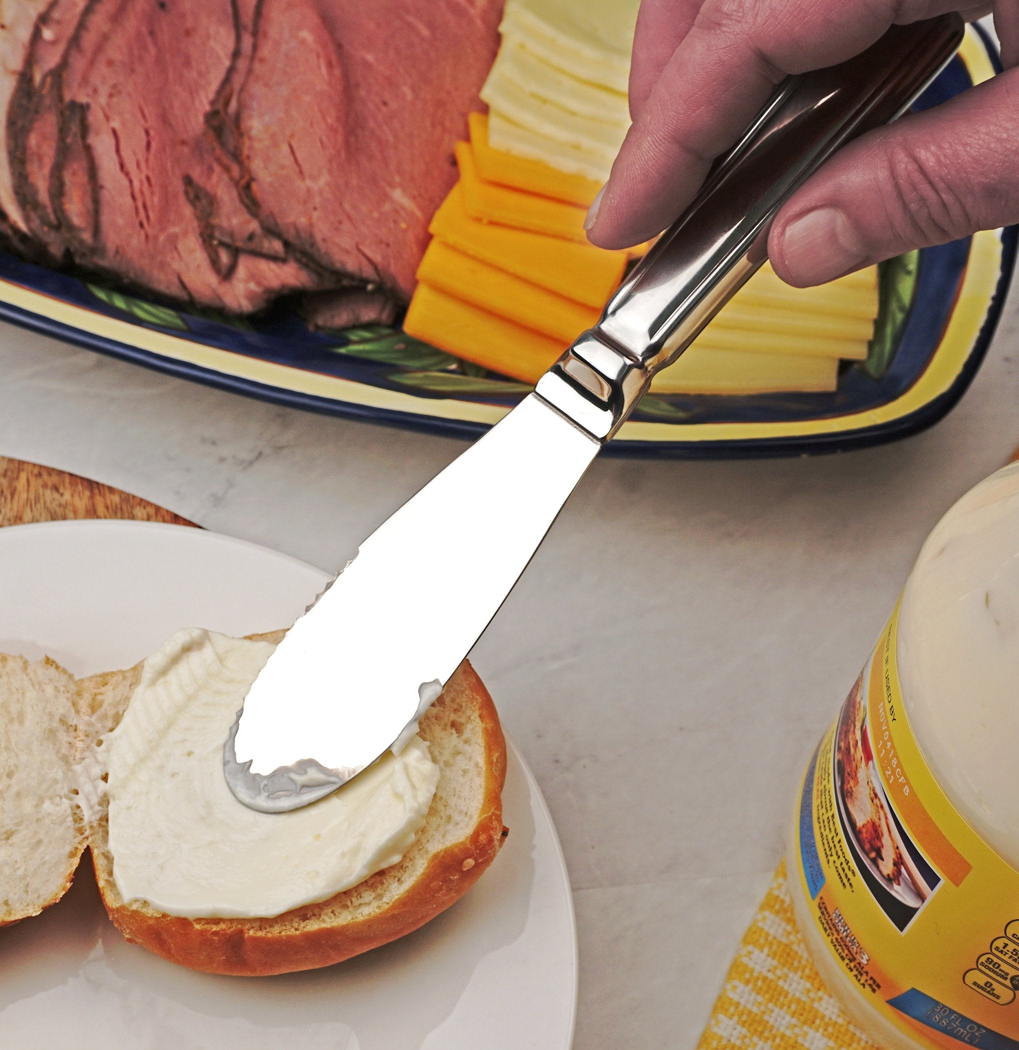 RSVP Endurance spreader used across multiple kitchen tasks