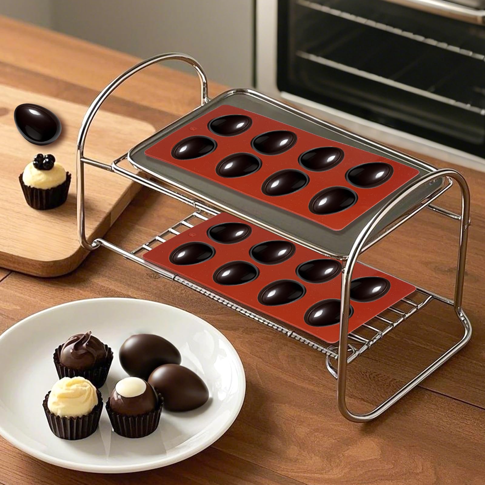 Rthjsfj durable heat-resistant mold suitable for baking and candy.