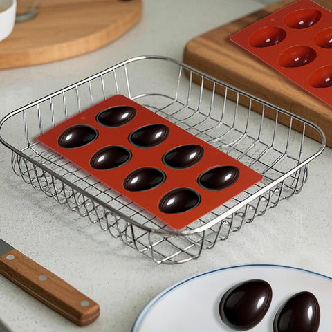 Rthjsfj ice cube eggs mold ready to chill for themed drinks.