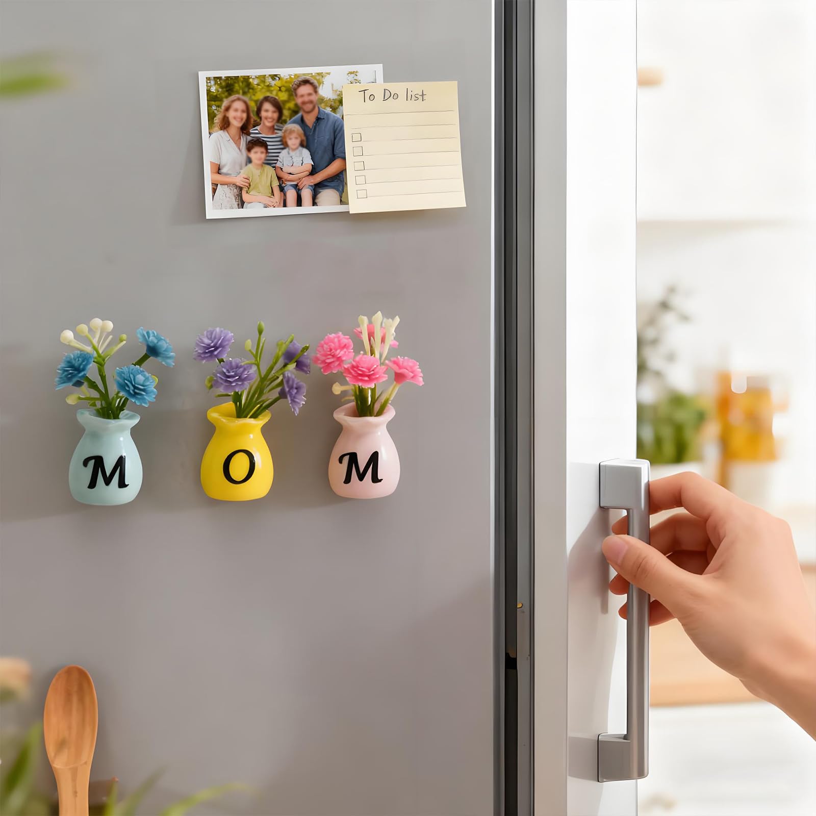 RTHPY soft pastel vases complement kitchen or office spaces