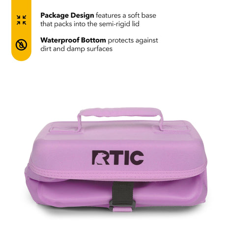 RTIC Everyday lavender 28-can cooler handles group outings while keeping items fresh.