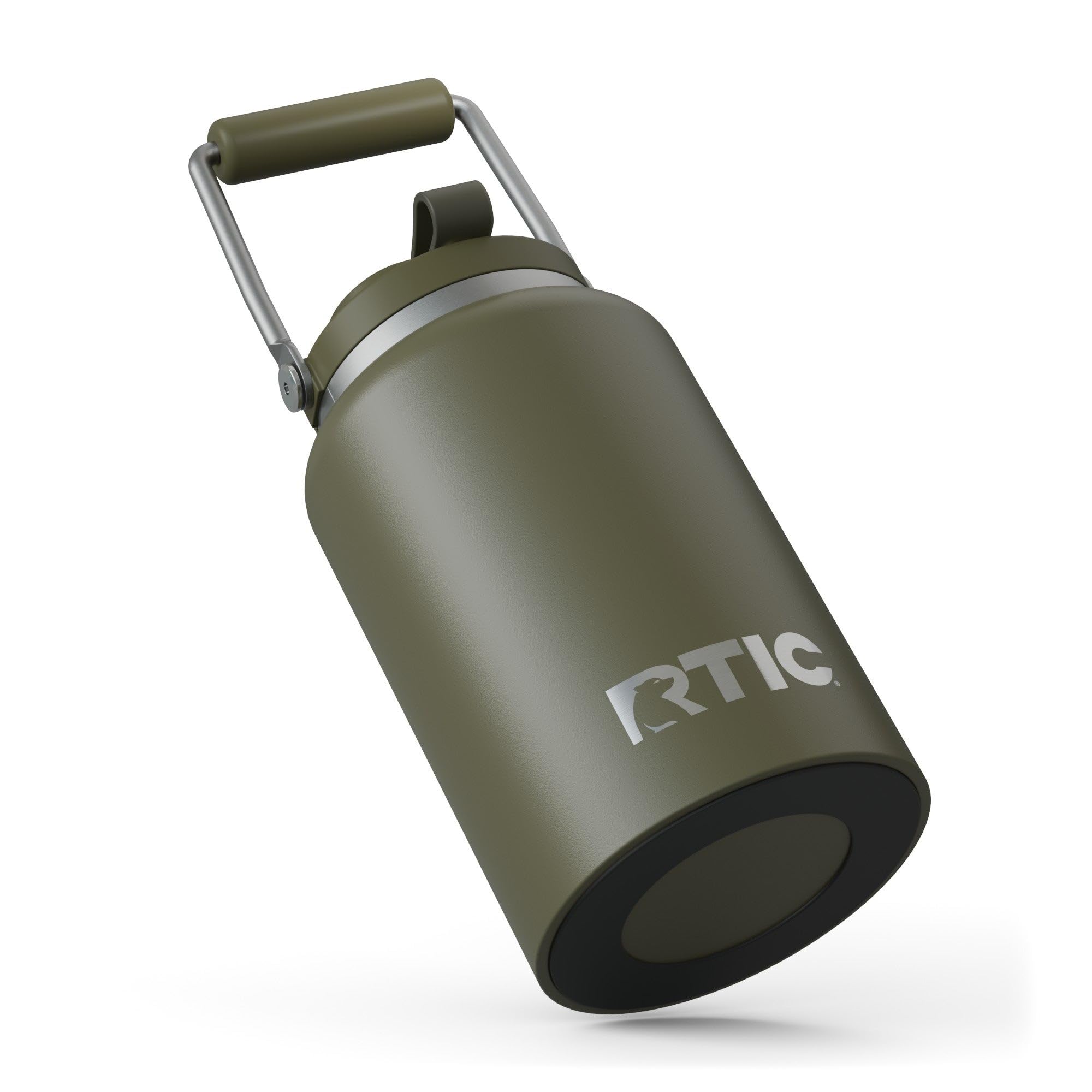 RTIC Outback Jug non-slip base provides stable placement on uneven surfaces.