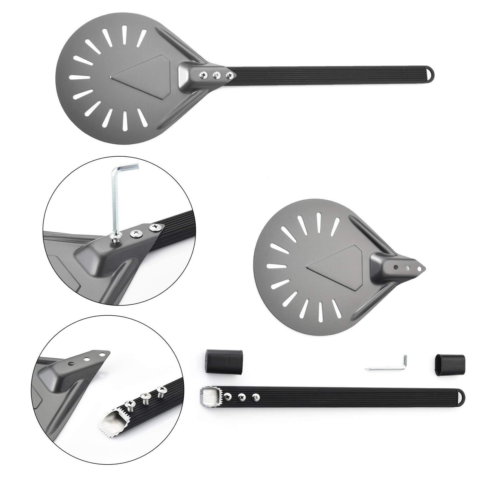 RTT anodized aluminum construction resists corrosion and wear.