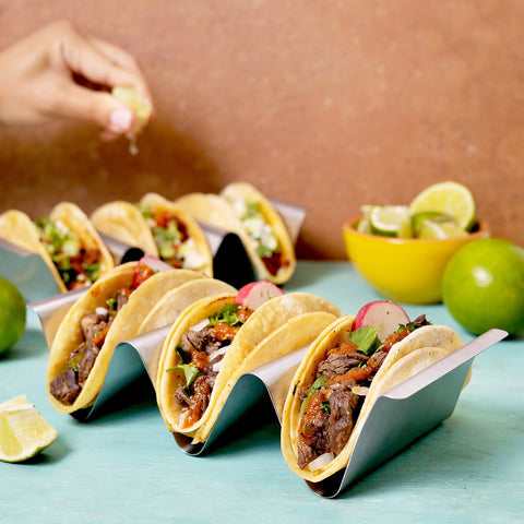 RTT Taco Holder Stand oven-safe rack for baking tacos.