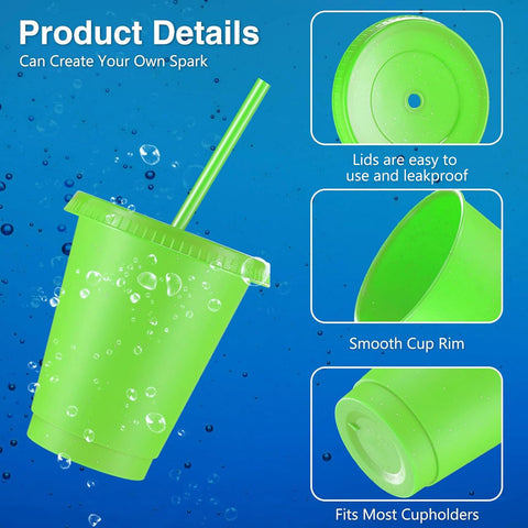 Green glitter Rtteri cup set, durable plastic designed to resist breakage