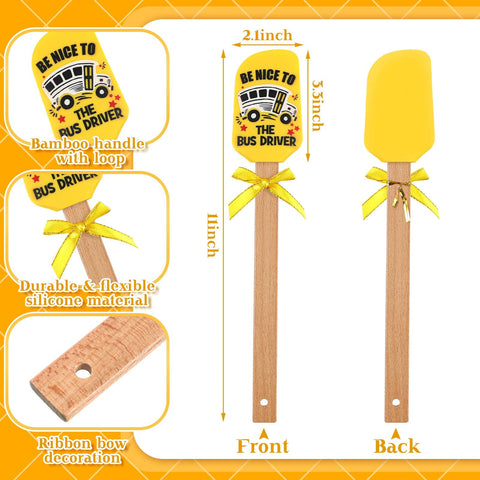 Rtteri spatula with buffalo plaid bow enhances kitchen decor