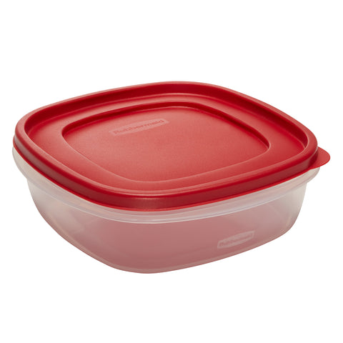 Durable Rubbermaid container with thick walls for everyday use