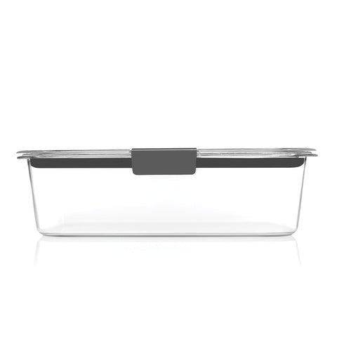 Rubbermaid Brilliance crystal-clear Tritan demonstrates durable, clarity-forward storage