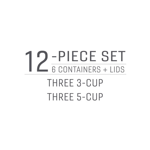 Rubbermaid EasyFindLids transparent lids show contents at a glance