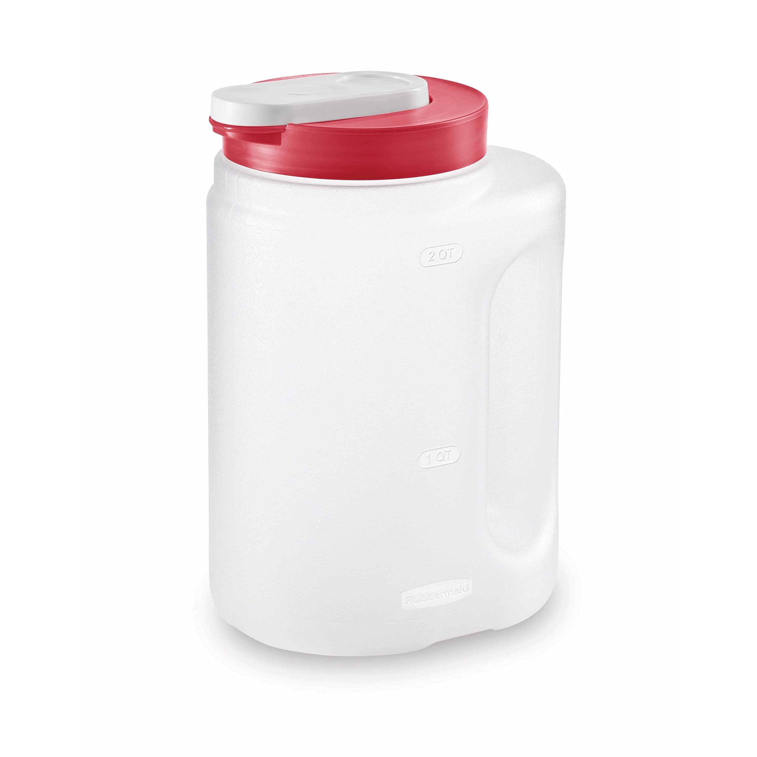 Rubbermaid Mixermate pitcher large lid opening simplifies filling