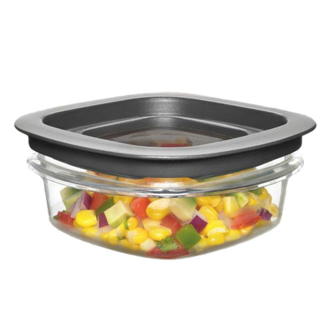 Rubbermaid Premier 1.25-cup container with clear, stain-resistant Tritan for fresh meals.