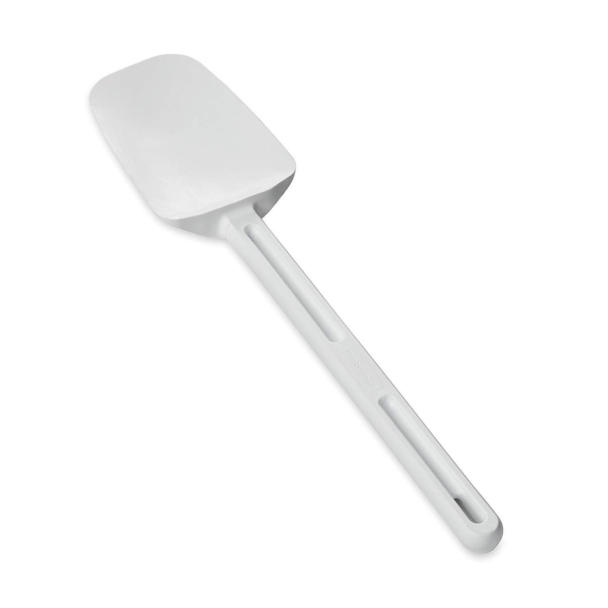 Rubbermaid spoon-shaped spatula with concave blade for precise scooping and spreading
