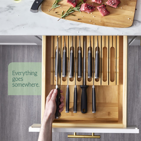 RUBOXA ready-to-use organizer ships without assembly tools required.