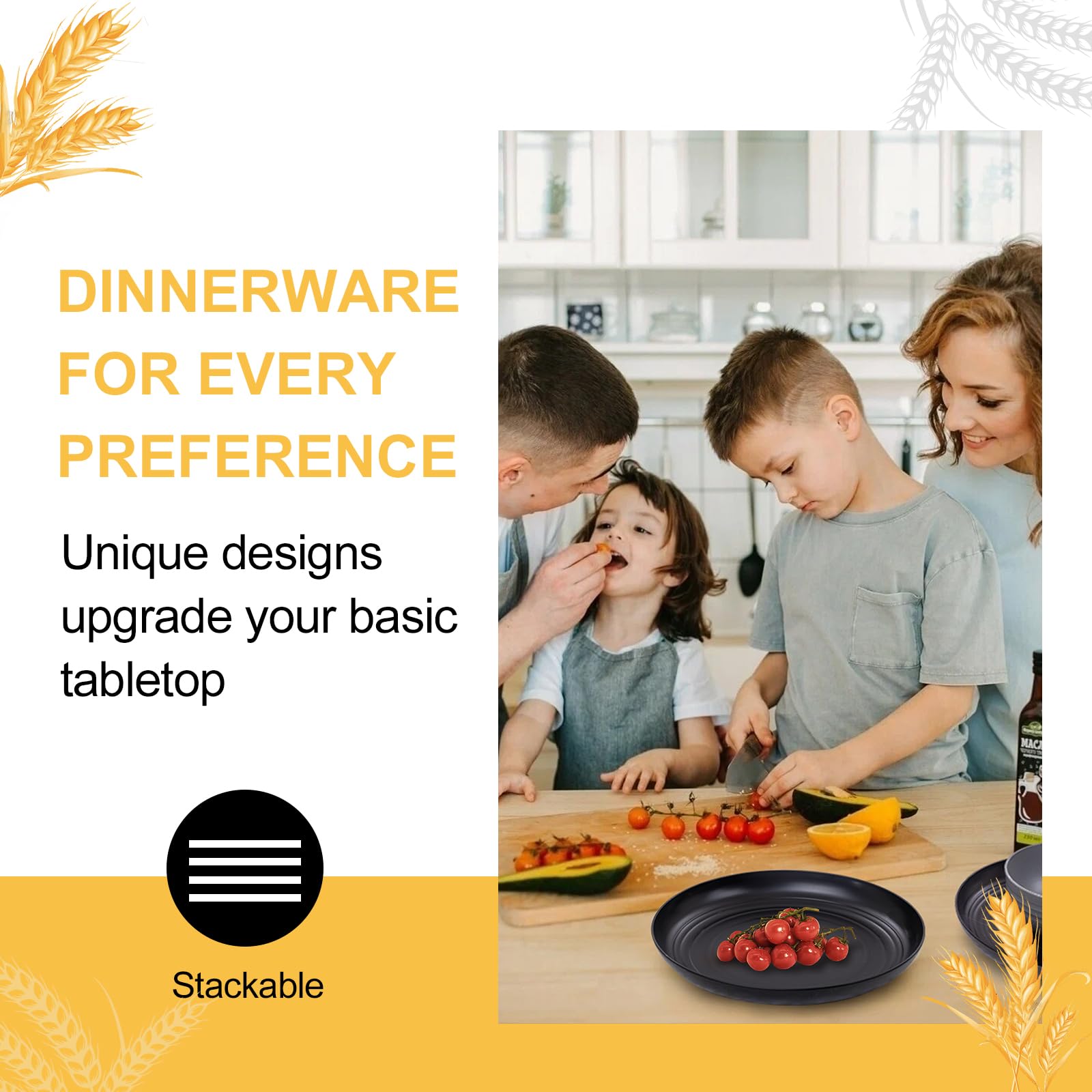 Rubtlamp dishwasher-safe bowls ready for easy cleanup after meals.