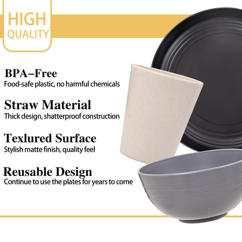 Rubtlamp 16-piece set arranged for kitchen and camping use, versatile and durable.