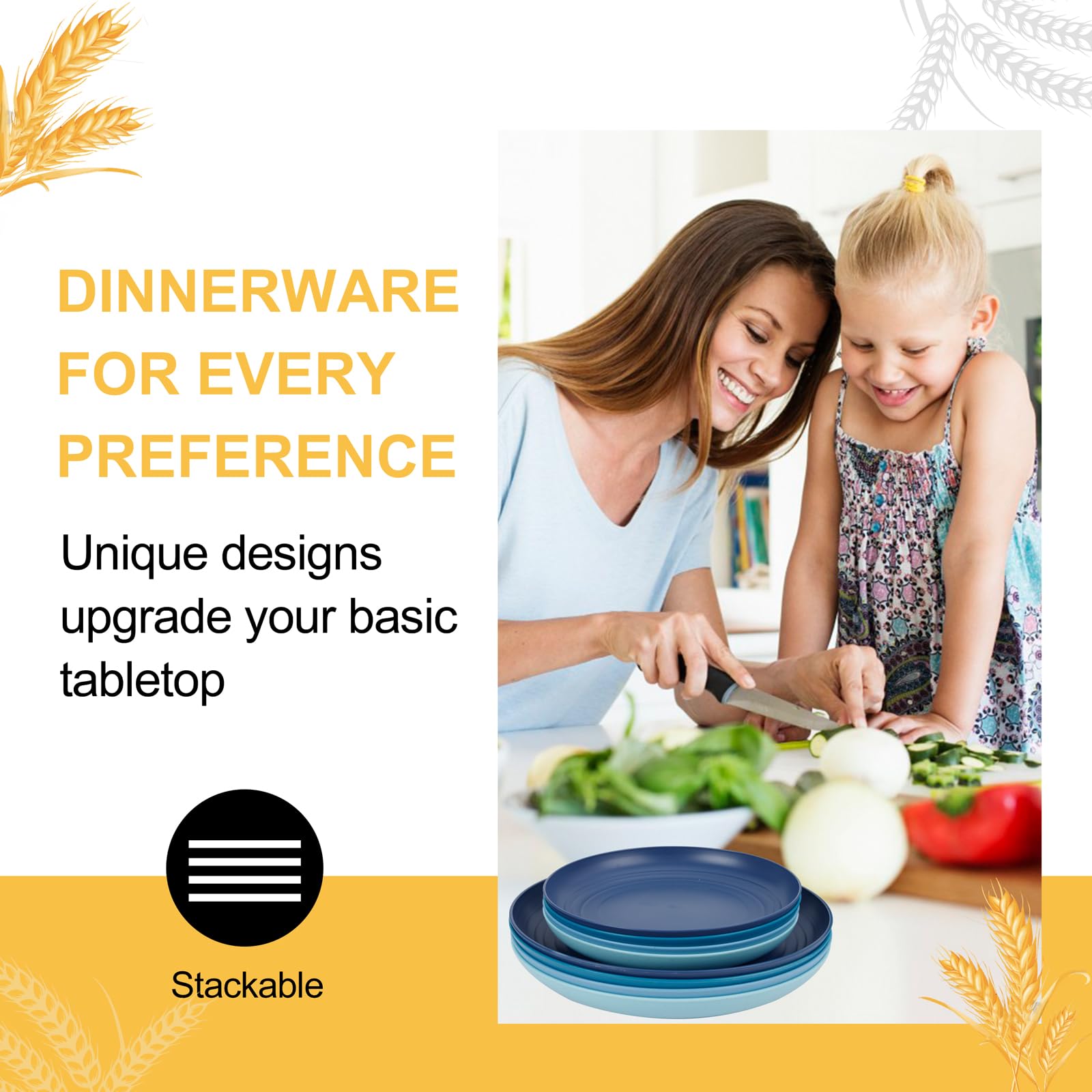 Rubtlamp stackable design saves space and simplifies storage.